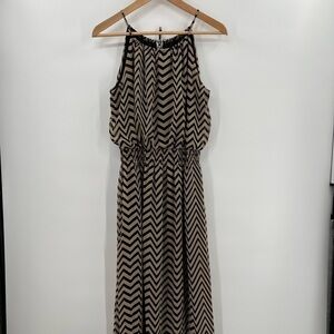 Enfocus Studio Chevron Maxi Dress Ladies Size 10